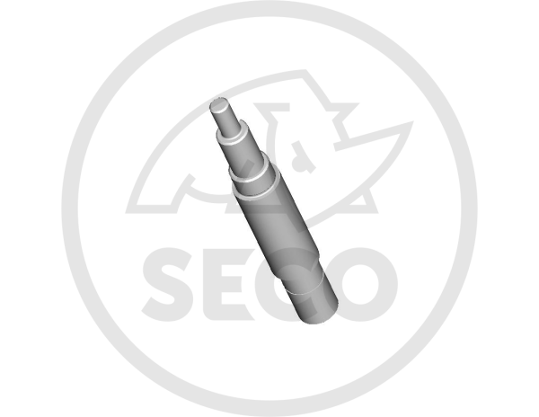 Hriadeľ noža ľavá S532038128413 - žacie 92cm
